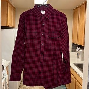 Red and Black Flannel Shirt
